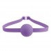 FF Elite Silicone Ball Gag & Mask, 1.5", Purple