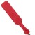 ID01-019: Red Faux Fur Paddle